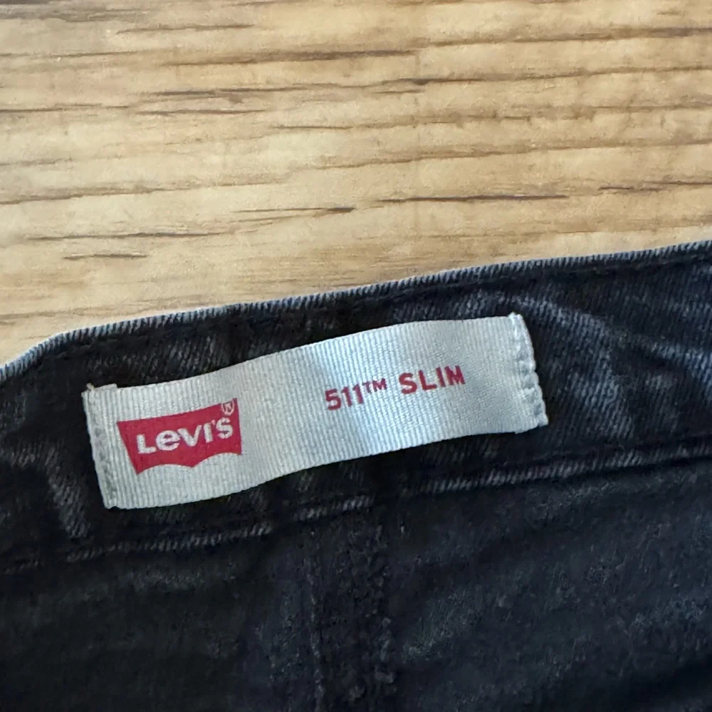 Levi’s 511 Slim Black Girls Jeans Size 14 Reg